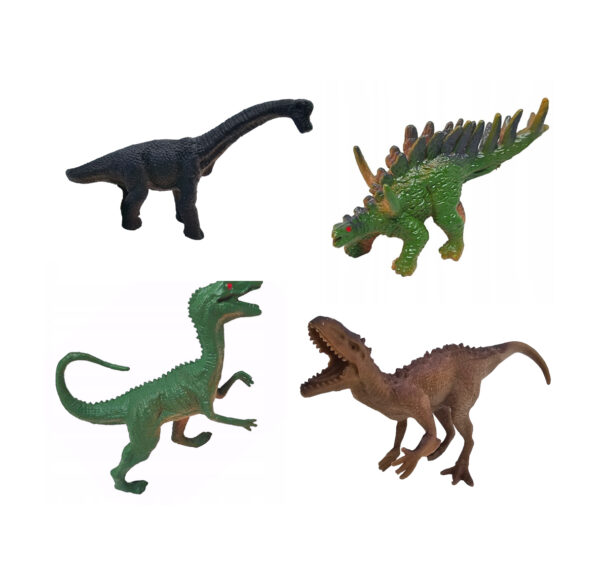Figurka dinozaur różne wzory mix - obrazek 2