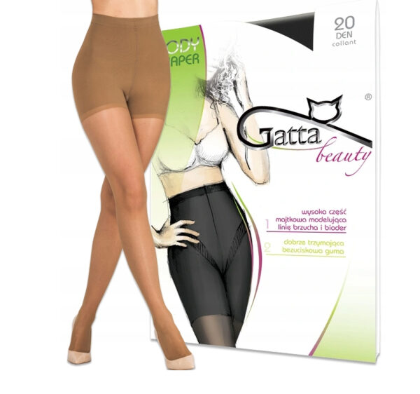 Gatta body shaper rajstopy modelujące daino 20 den 2-S