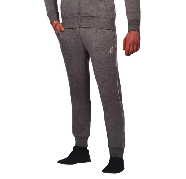 Spodnie dresowe męskie szare Australian L slim fit - obrazek 2