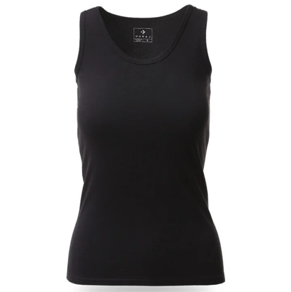 Koszulka bokserka damska tank top czarna XL Moraj