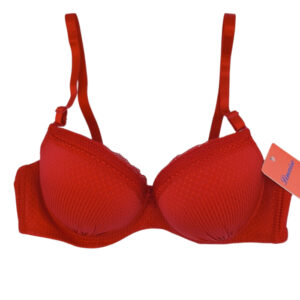 Linaise biustonosz push up 1379 80A czerwony