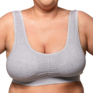 Stanik sportowy top damski biustonosz bawełniany plus size 6XL