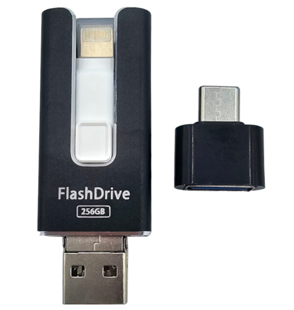 Pendrive pamięć zewnętrzna do telefonu PC iPhone 256 GB - obrazek 2