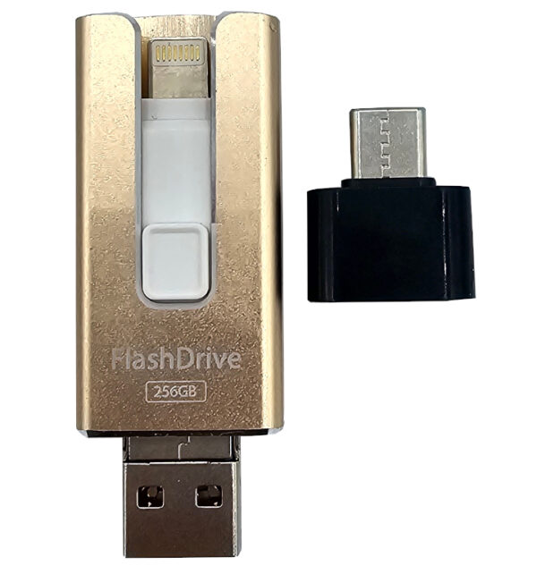 Pendrive pamięć zewnętrzna do telefonu PC iPhone 256 GB - obrazek 2