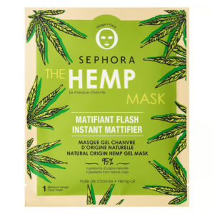The hemp mask maska z konopi w płachcie matująca Sephora
