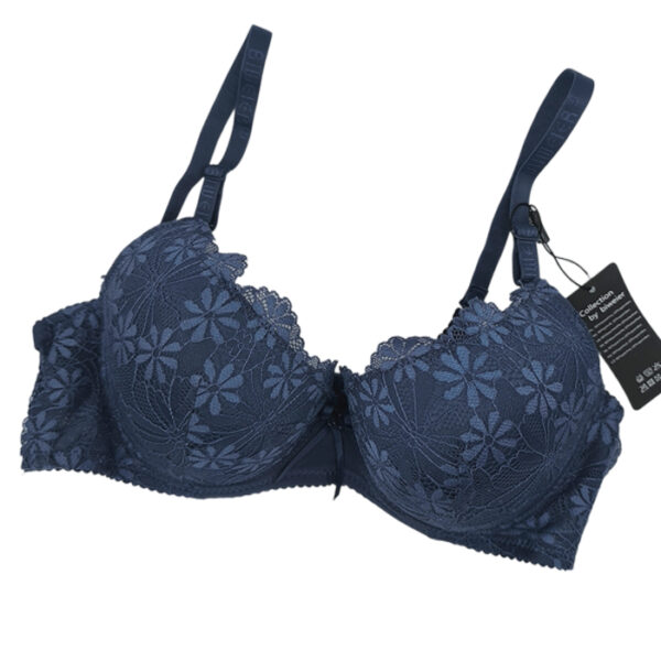 Biweier biustonosz usztywniany 9594 push up 85C granatowy - obrazek 2