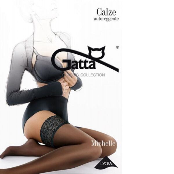 Gatta pończochy samonośne Michelle 1-2 beige