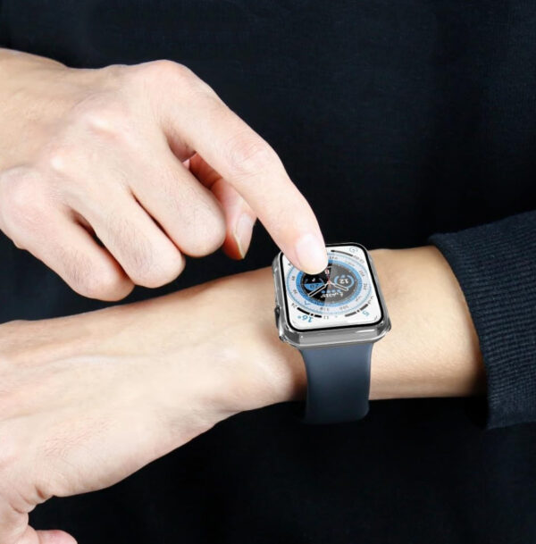 Szkło ochronne do Apple Watch 7 8 9 41 mm x2 - obrazek 3