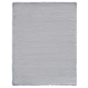 Dywan shaggy Moyo 1 silver 80 x 150 cm pluszowy miękki