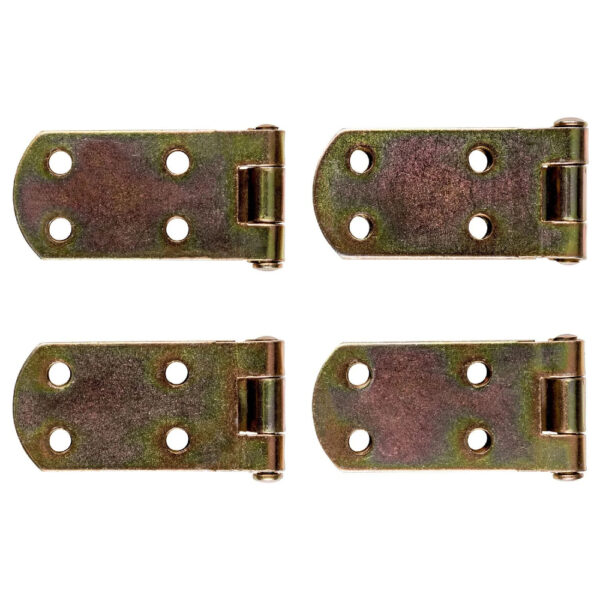 4 zawiasy budowlane stołowe Parkside 135 x 35 mm ze śrubami