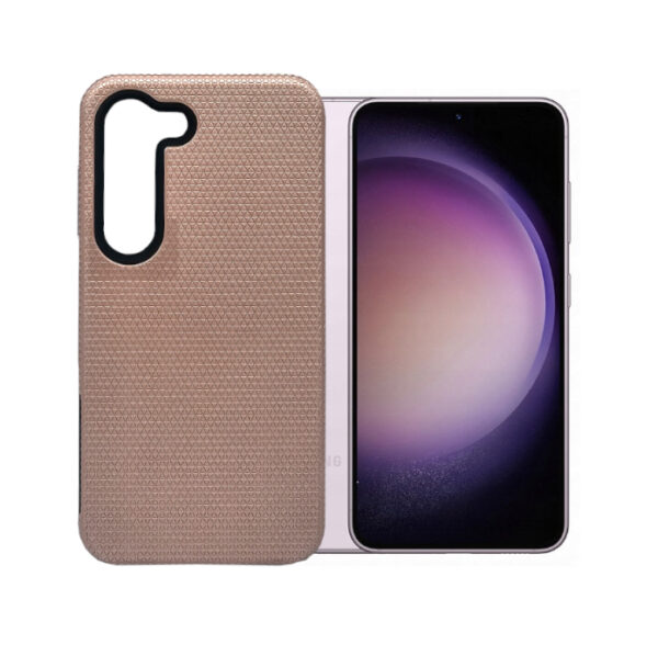 Etui do telefonu case plecy Samsung Galaxy S23 różowe złoto