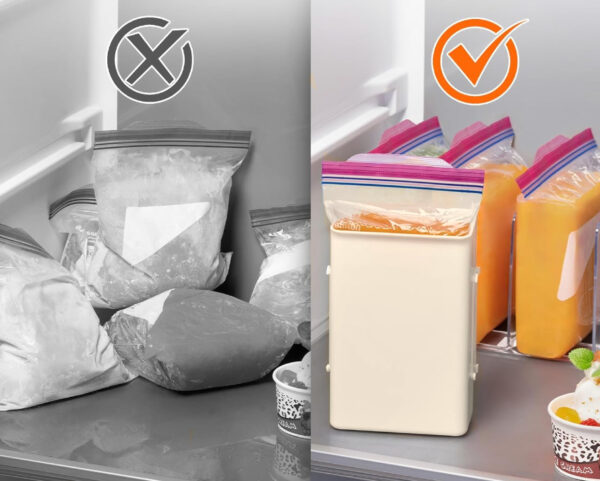 Pojemnik do zamrażania plastikowe zestaw 2 sztuki - obrazek 3