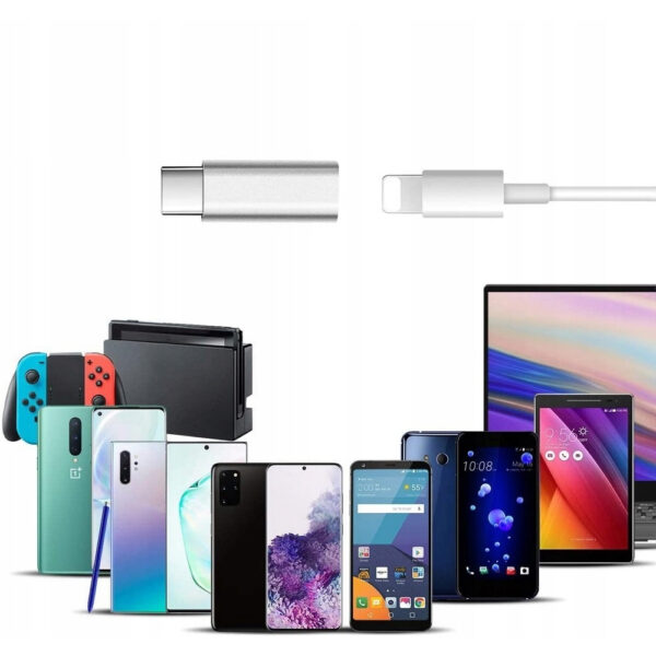 Yootech adapter przejściówka USB C męski na USB Lightning - obrazek 3