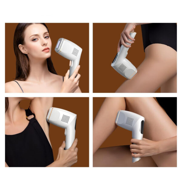 Depilator laserowy IPL V801biały laserowe usuwanie włosów - obrazek 2