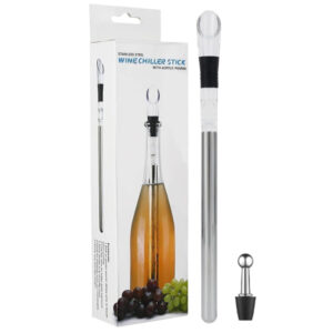 Wine cooler stick chłodząca rurka z nalewakiem do wina