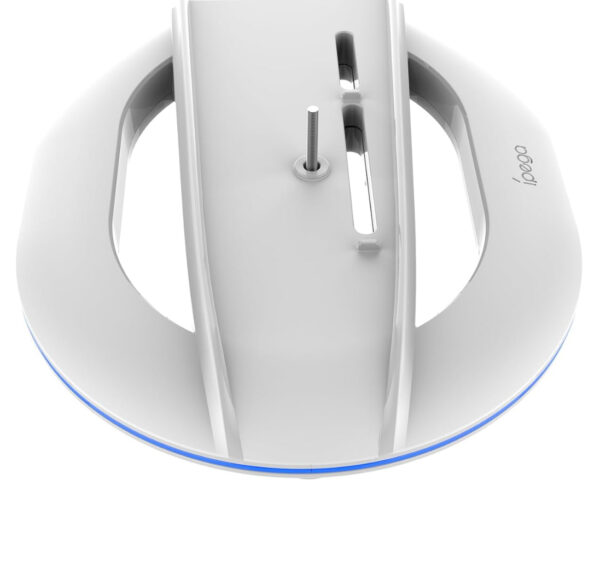 Pionowy stojak do PS5 Slim zapasowa stabilna podstawa biała - obrazek 2
