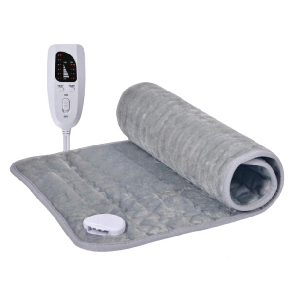 Elektryczna poduszka grzewcza 30 x 60 szara TK-HP2412 - obrazek 2