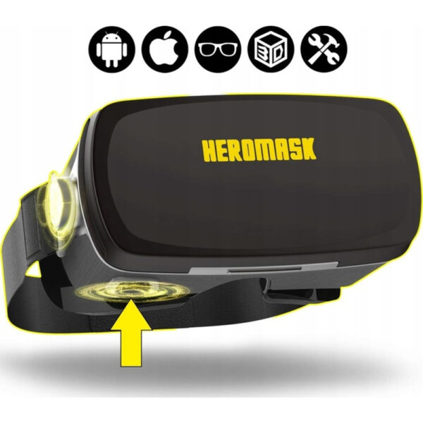Heromask pro zestaw słuchawkowy do gier virtual reality - obrazek 2