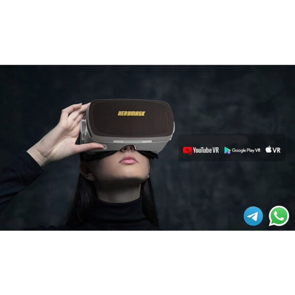Heromask pro zestaw słuchawkowy do gier virtual reality - obrazek 5