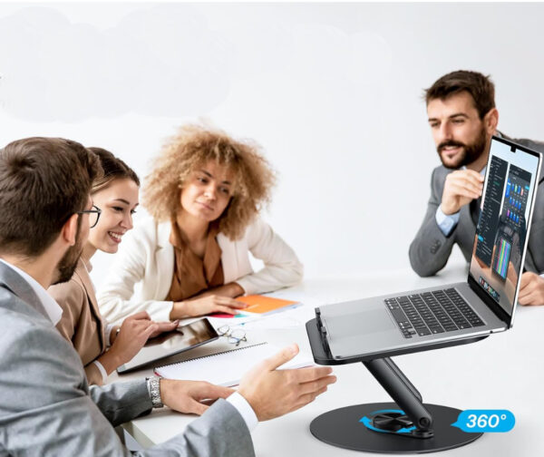 Omoton stojak podstawka ergonomiczna pod laptopa LA12 - obrazek 6
