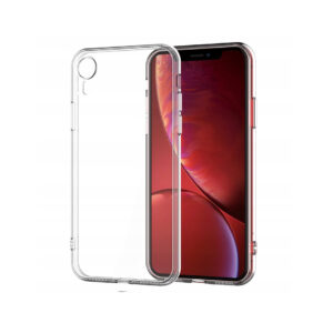 Etui do telefonu case plecy iPhone XR przeźroczyste + szkło