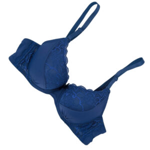 Linaise biustonosz usztywniany 1475 push up 80A granatowy