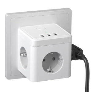 Adapter gniazda USB przejściówka USB europejska