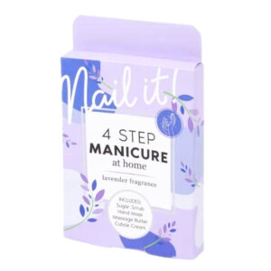Nail It zestaw do dłoni domowe SPA lawenda 4 step vegan