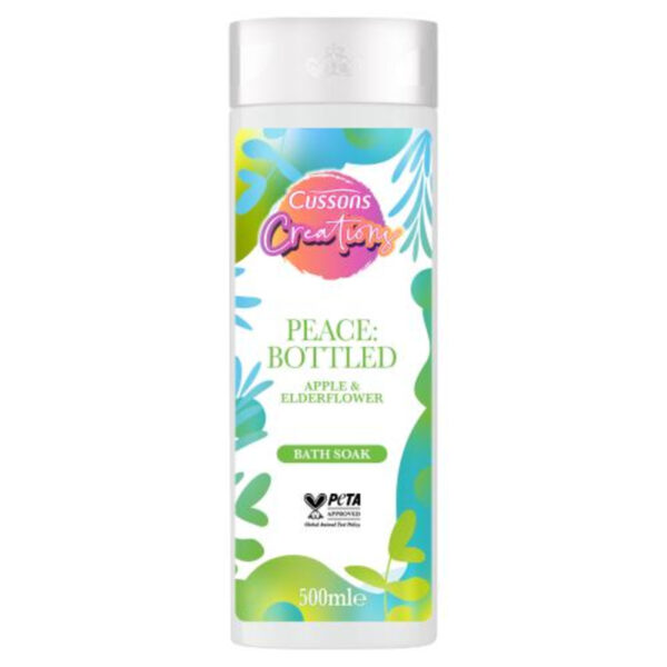 Cussons płyn do kąpieli jabłko i kwiat czarnego bzu 500ml