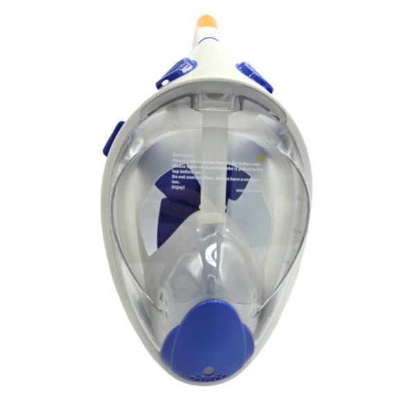 Maska do snorkelingu pływania z rurką L-XL