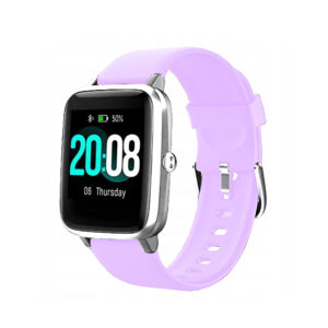 Smartwatch zegarek fitness damski fioletowy