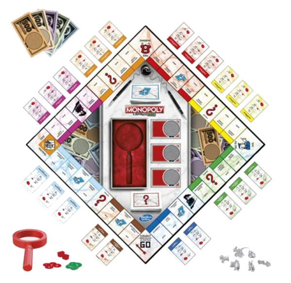 Hasbro Monopoly trefna kasa gra planszowa wersja angielska - obrazek 2