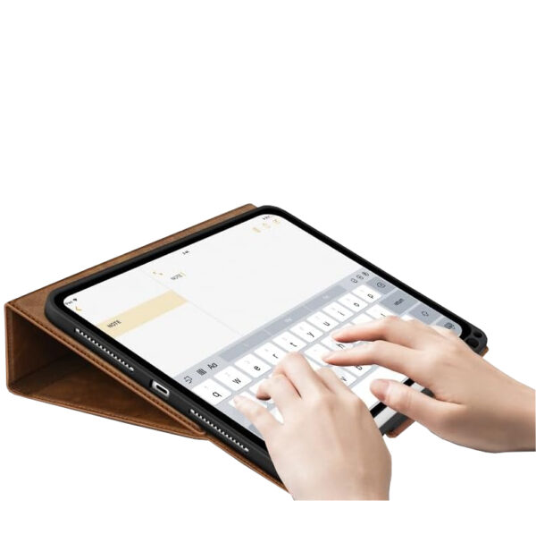 Antbox etui na iPad Pro 13 brązowe skórzane - obrazek 2