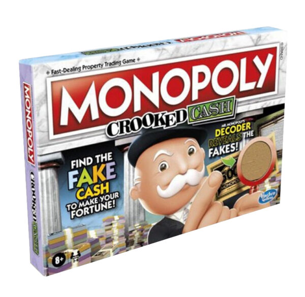 Hasbro Monopoly trefna kasa gra planszowa wersja angielska - obrazek 3
