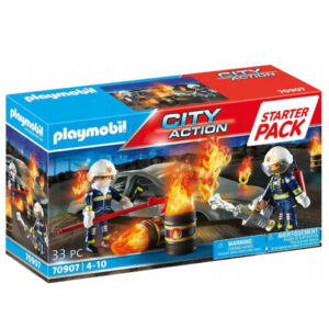 Playmobil starter pack ćwiczenia straży pożarnej 70907 straż