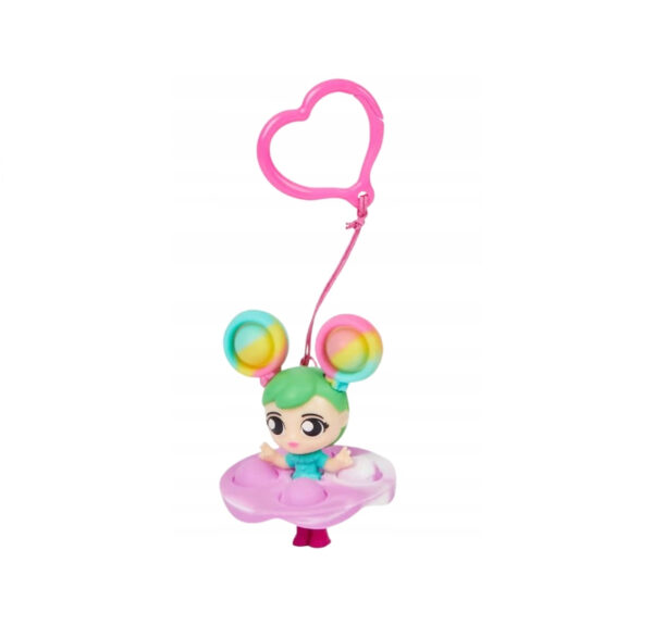 Fashion Fidgets Minis brelok do kluczy breloczek Pop it 1 sztuka - obrazek 7