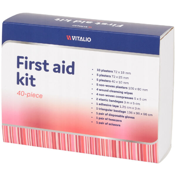 Apteczka pierwszej pomocy first aid 40 elementów
