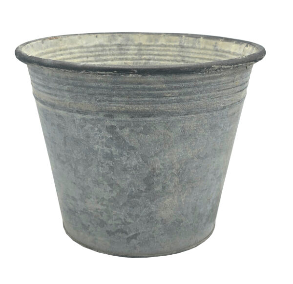 Osłonka na kwiatka roślinę metalowa zestaw 5 sztuk 23 cm - obrazek 2