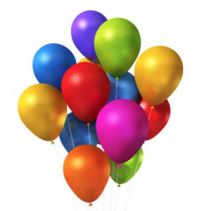 Balony kolorowe 26 cm 50 sztuk mix kolorów