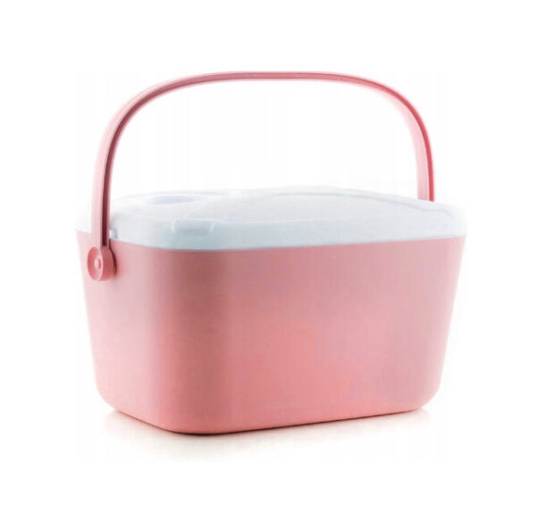 Kitchen Trend lodówka turystyczna 20 L różowa + wkład