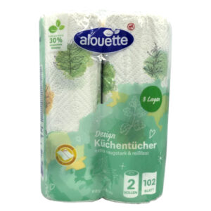 Ręcznik kuchenny papierowy Alouette 2 rolki 3 warstwowy