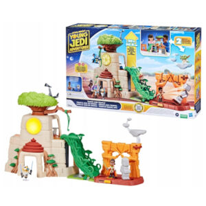 Star Wars interaktywna świątynia Jedi na Tenoo + 2 figurki