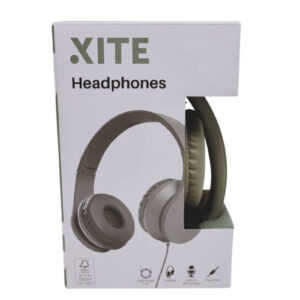 Słuchawki przewodowe nauszne z mikrofonem XITE headphones Zielone Green