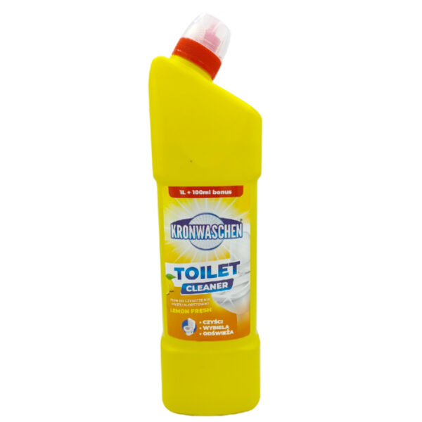 Płyn do czyszczenia WC Muszli Klozetowej Lemon Fresh 1,1L - obrazek 2