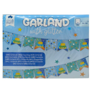 Girlanda Urodzinowa dekoracja z brokatem 4m Cool2Party