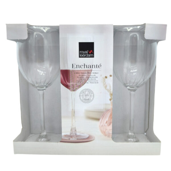Elegancki Zestaw 3 kieliszków do wina 440ml Wine Glasses - obrazek 3