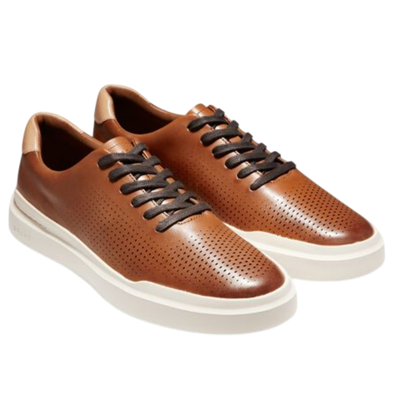 Buty Cole Haan Men's GrandPro Skórzane Oddychające r. 41 Rally Laser Cut Sneaker