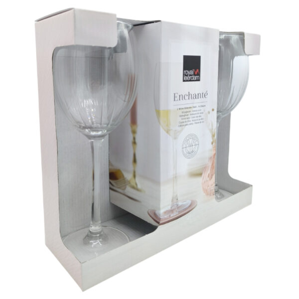 Elegancki Zestaw 3 kieliszków do wina 330ml Wine Glasses - obrazek 2