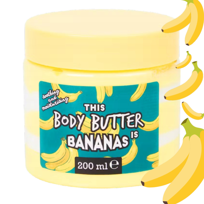 Masło do ciała Wygładzające i nawilżające Banan 200 ml