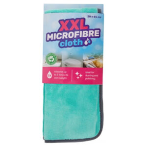Duża ściereczka z mikrofibry XXL 28x65 cm miętowa